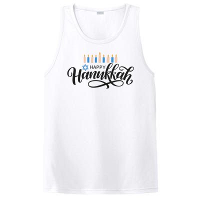 Happy Hanukkah Jewish Holiday Gift PosiCharge Competitor Tank