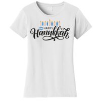 Happy Hanukkah Jewish Holiday Gift Women's T-Shirt