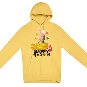 Happy Halloween Joe Biden Easter Funny Confused Premium Pullover Hoodie