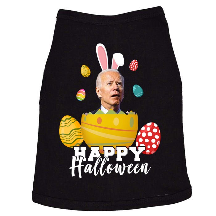 Happy Halloween Joe Biden Easter Funny Confused Doggie Tank