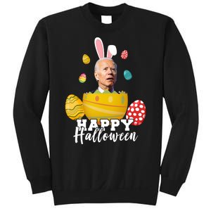 Happy Halloween Joe Biden Easter Funny Confused Sweatshirt