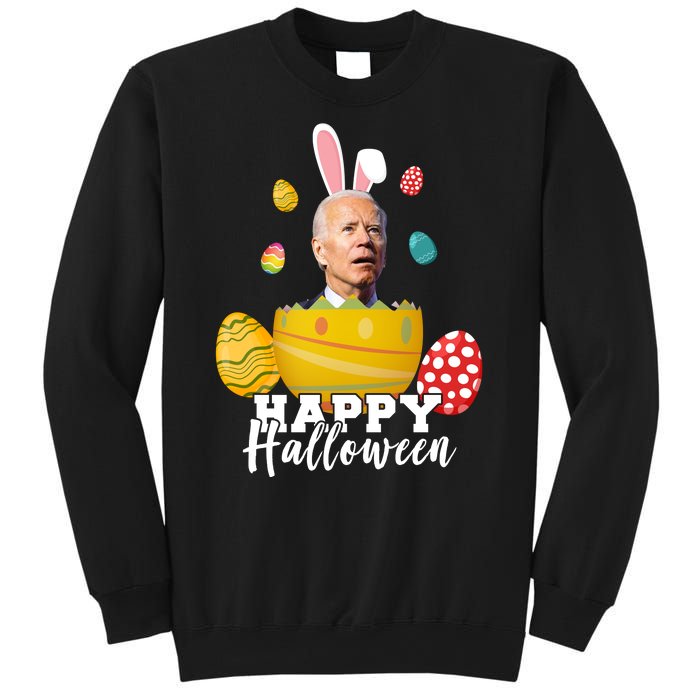 Happy Halloween Joe Biden Easter Funny Confused Sweatshirt