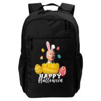 Happy Halloween Joe Biden Easter Funny Confused Daily Commute Backpack