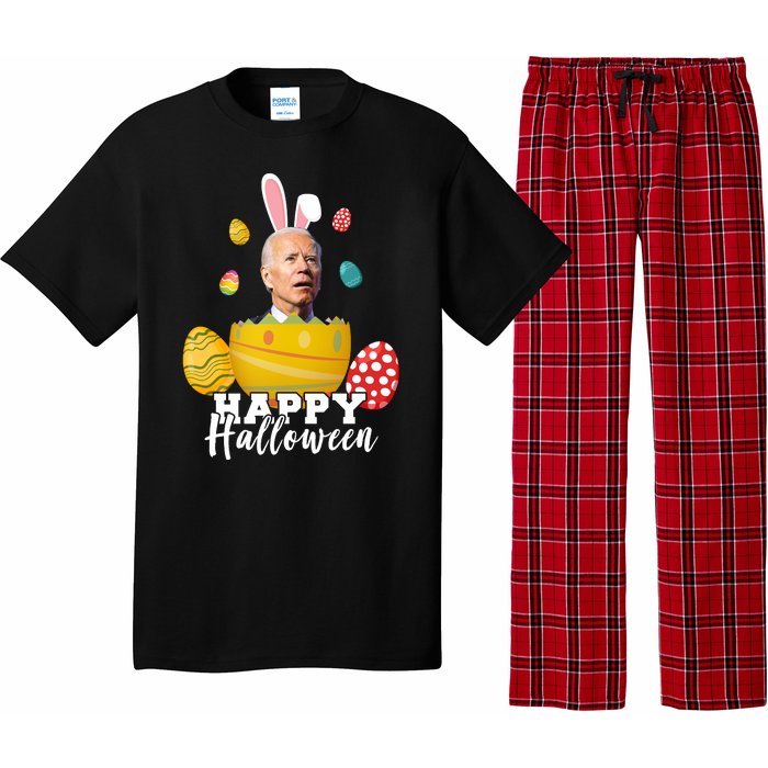 Happy Halloween Joe Biden Easter Funny Confused Pajama Set