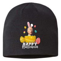 Happy Halloween Joe Biden Easter Funny Confused Sustainable Beanie