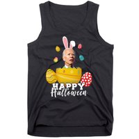 Happy Halloween Joe Biden Easter Funny Confused Tank Top