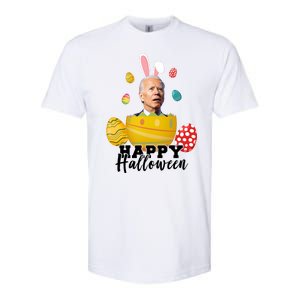 Happy Halloween Joe Biden Easter Funny Confused Softstyle CVC T-Shirt