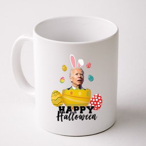 Happy Halloween Joe Biden Easter Funny Confused Coffee Mug