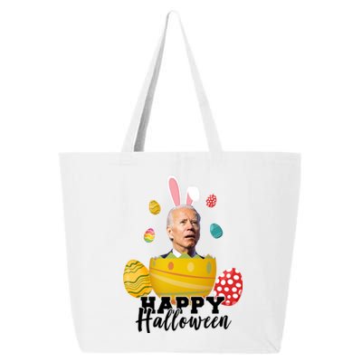 Happy Halloween Joe Biden Easter Funny Confused 25L Jumbo Tote