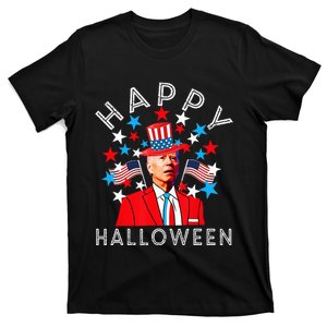 Happy Halloween Joe Biden 4th Of July Memorial Independence T-Shirt