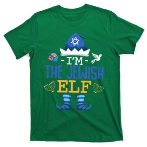 Happy Hanukkah Jewish Elf Family Christmas Pajama T-Shirt