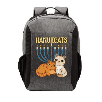 Hanukcats Hanukkah Jewish Cat Kawaiiorah Holiday Vector Backpack