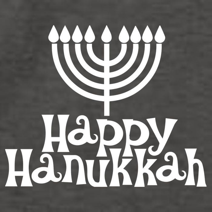 Happy Hanukkah Jewish Funny Vector Backpack