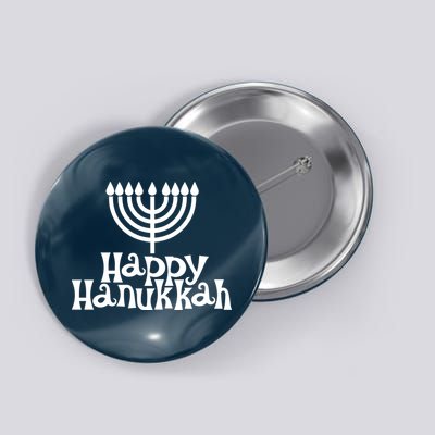 Happy Hanukkah Jewish Funny Button