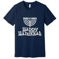 Happy Hanukkah Jewish Funny Premium T-Shirt