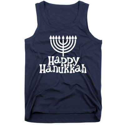 Happy Hanukkah Jewish Funny Tank Top