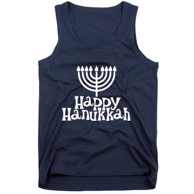 Happy Hanukkah Jewish Funny Tank Top