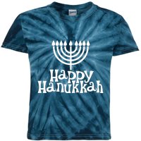 Happy Hanukkah Jewish Funny Kids Tie-Dye T-Shirt