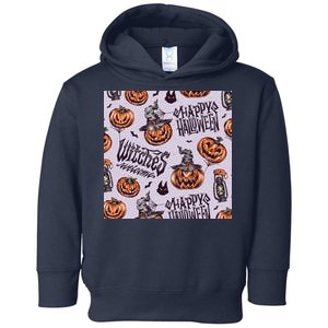 Happy Halloween Jack O Lantern Toddler Hoodie