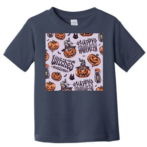 Happy Halloween Jack O Lantern Toddler T-Shirt