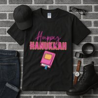 Happy Hanukkah Jewish Holiday Gift Tall T-Shirt