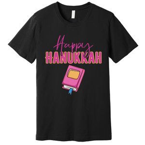 Happy Hanukkah Jewish Holiday Gift Premium T-Shirt