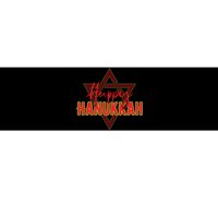 Happy Hanukkah Jewish Holiday Gift Bumper Sticker