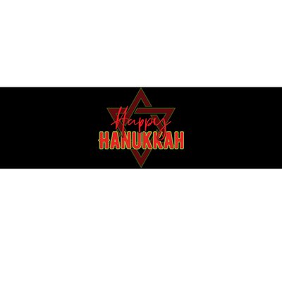 Happy Hanukkah Jewish Holiday Gift Bumper Sticker