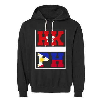 Half Hong Kong Filipino Mixed Heritage Hong Kong Garment-Dyed Fleece Hoodie