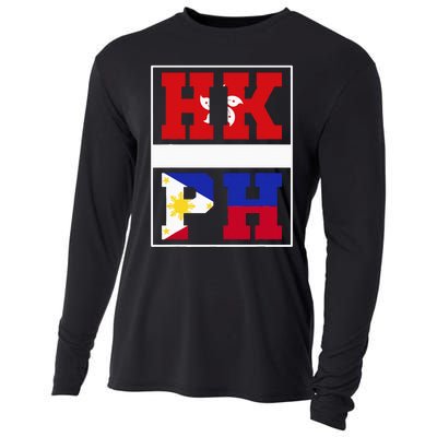 Half Hong Kong Filipino Mixed Heritage Hong Kong Cooling Performance Long Sleeve Crew