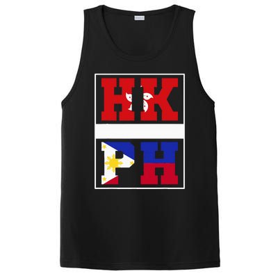 Half Hong Kong Filipino Mixed Heritage Hong Kong PosiCharge Competitor Tank