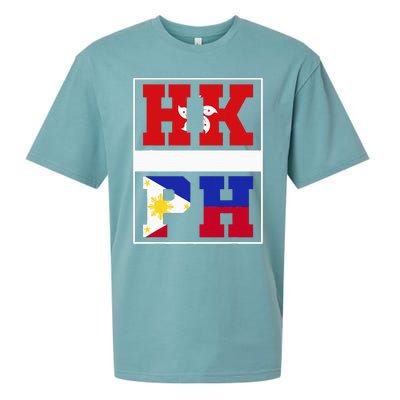 Half Hong Kong Filipino Mixed Heritage Hong Kong Sueded Cloud Jersey T-Shirt