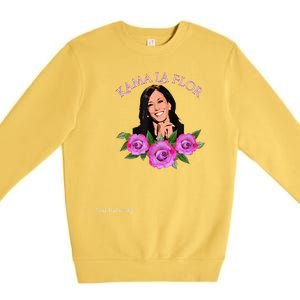 Heal Humanity Kama La Flor Premium Crewneck Sweatshirt