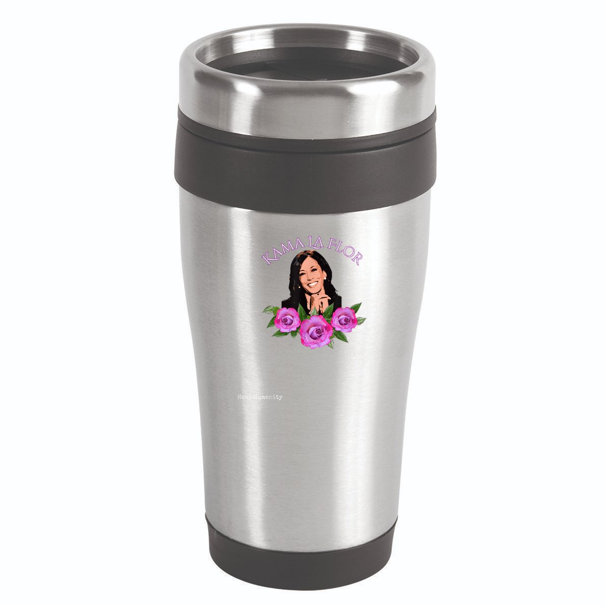 Heal Humanity Kama La Flor 16oz Travel Tumbler