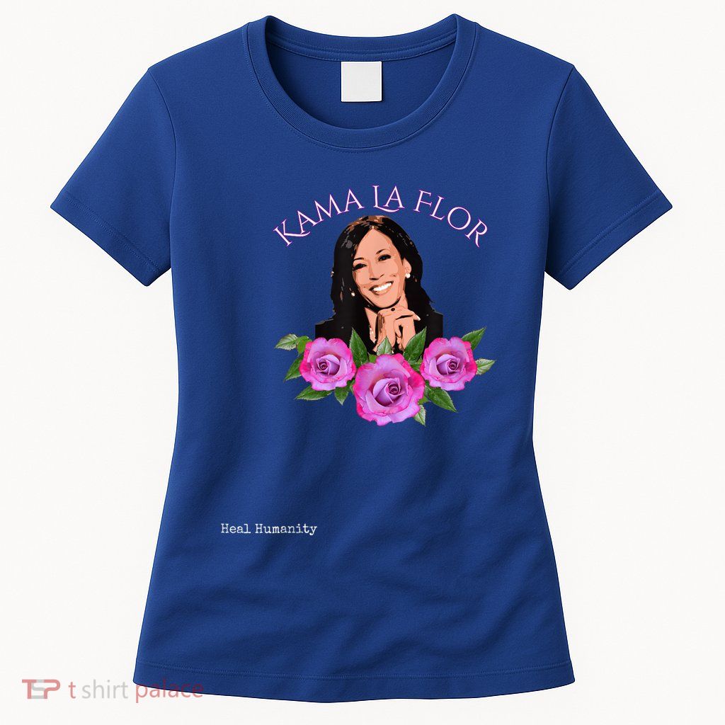 Heal Humanity Kama La Flor Womens T-Shirt