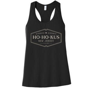 Ho Ho Kus New Jersey Historic Ho Ho Kus Nj Women's Racerback Tank