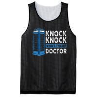 Hilarious Humor Knock Knock Doctor Funny Knock WhoS There Mesh Reversible Basketball Jersey Tank