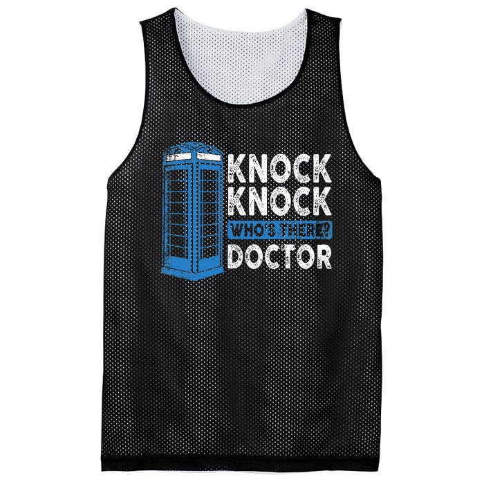 Hilarious Humor Knock Knock Doctor Funny Knock WhoS There Mesh Reversible Basketball Jersey Tank