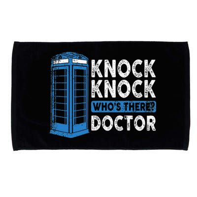 Hilarious Humor Knock Knock Doctor Funny Knock WhoS There Microfiber Hand Towel