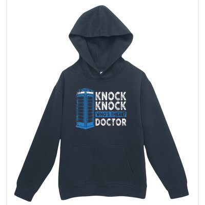 Hilarious Humor Knock Knock Doctor Funny Knock WhoS There Urban Pullover Hoodie