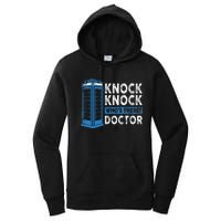 Hilarious Humor Knock Knock Doctor Funny Knock WhoS There Women's Pullover Hoodie