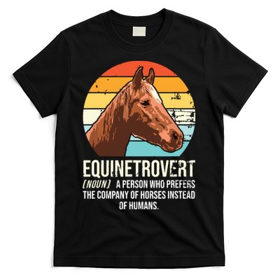 Horse Horse Lover Tee Equestrian Tee Retro Horse T-Shirt