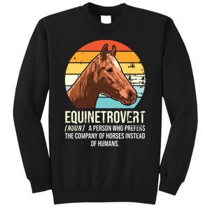 Horse Horse Lover Tee Equestrian Tee Retro Horse Tall Sweatshirt