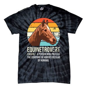 Horse Horse Lover Tee Equestrian Tee Retro Horse Tie-Dye T-Shirt