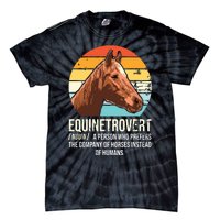 Horse Horse Lover Tee Equestrian Tee Retro Horse Tie-Dye T-Shirt