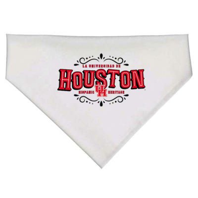 Hispanic Heritage La Universidad De Houston USA-Made Doggie Bandana