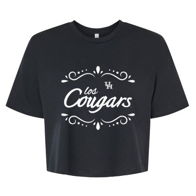 Hispanic Heritage Los Cougars Bella+Canvas Jersey Crop Tee