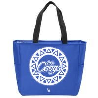 Hispanic Heritage Los Cougars Circle Zip Tote Bag