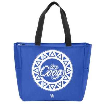 Hispanic Heritage Los Cougars Circle Zip Tote Bag