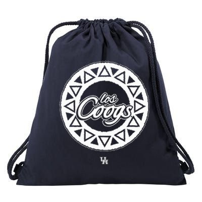 Hispanic Heritage Los Cougars Circle Drawstring Bag